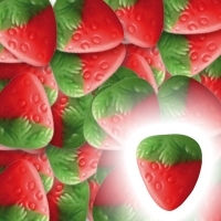 Fraises lisses - 200gr