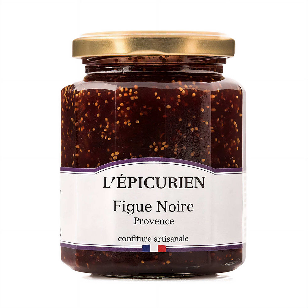 Confiture de figue noire de Provence -125gr
