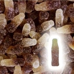 Bouteilles sucrées cola - 200gr