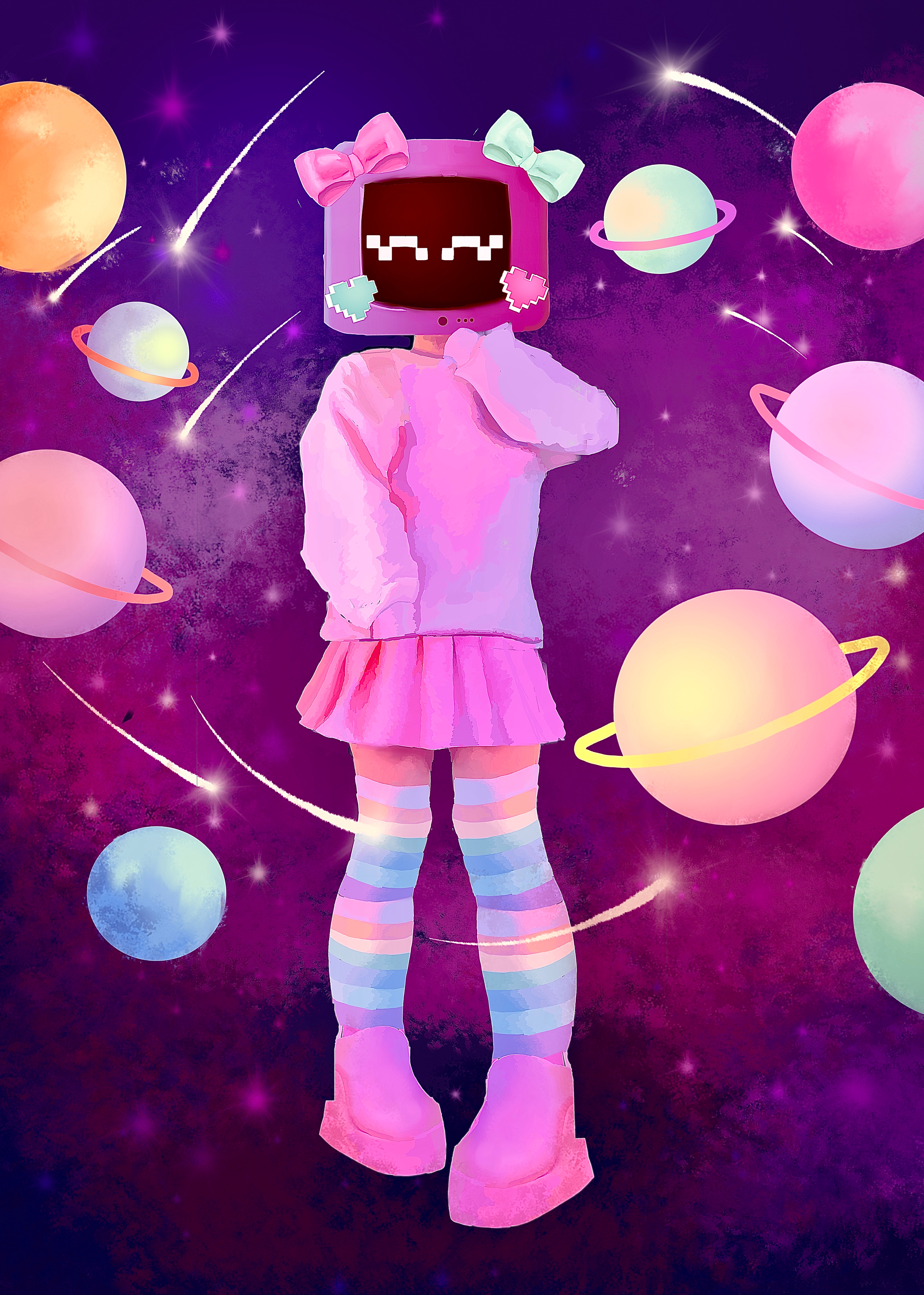 Nana (My TV Head oc)