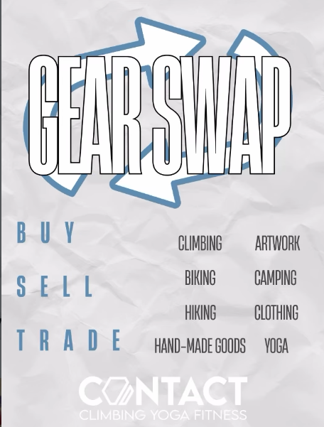 Contact Climbing Gym Gear Swap