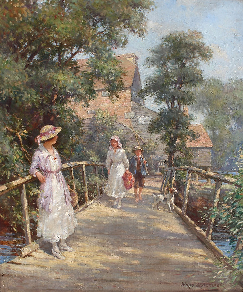 WILLIAM KAY BLACKLOCK | An Afternoon Stroll
