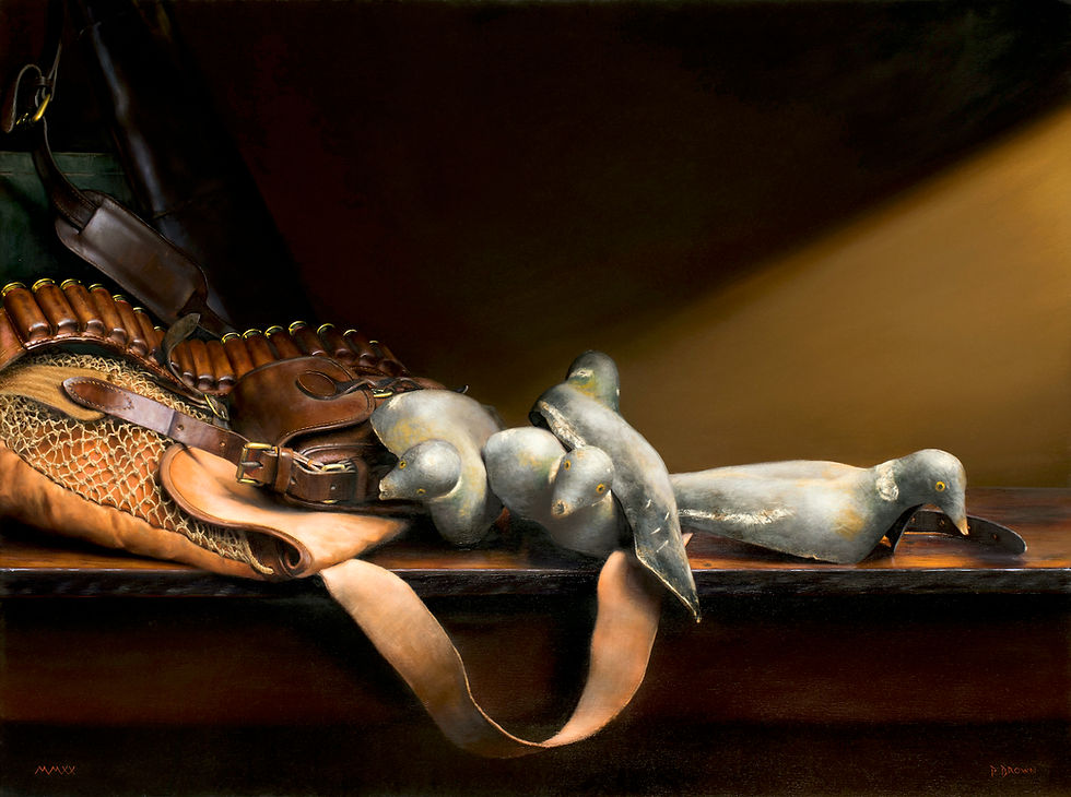 PAUL S. BROWN | Grey Grouse Morning