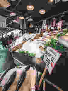 Pike Place Fish Market in Seattle, Washington during our road trip to the PNW.