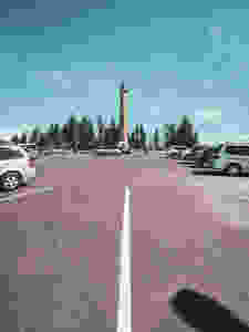 The Astoria Column in Astoria, Oregon in the PNW.