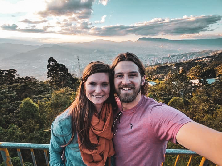 An overlook of Medellín.