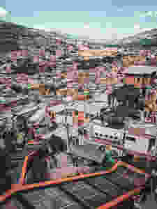Escalators in Comuna 13.