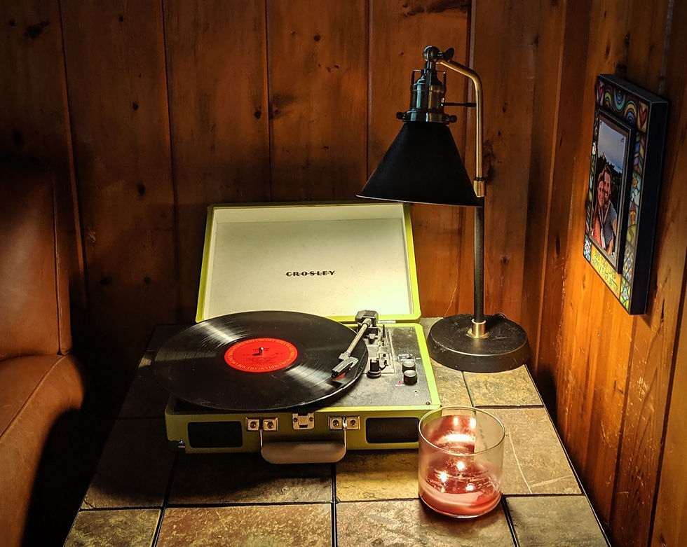 A Crosley record player as a gift idea for 2019 from Steph at the Each Day Slow blog.