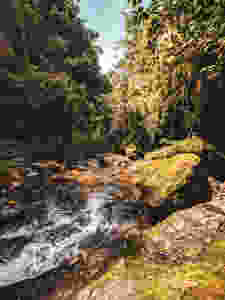 River in Jardin, Colombia.