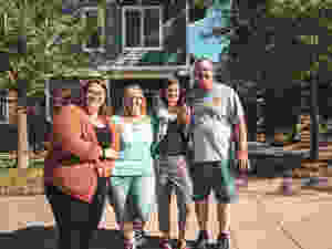 Getting together with family for Easter.
