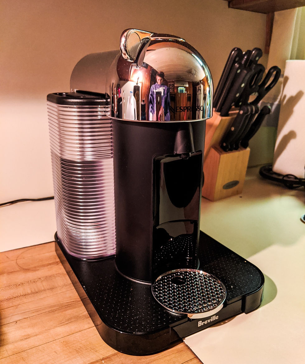 A Nespresso coffee machine as a 2019 gift idea from Steph at the Each Day Slow blog.