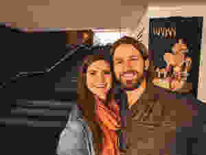 Scott and Steph at El Museo de Oro, The Museum of Gold in Bogota, Colombia.