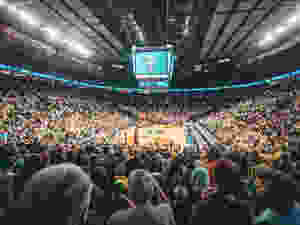 Attending the NCAA women's basketball tournament in Portland in the PNW.