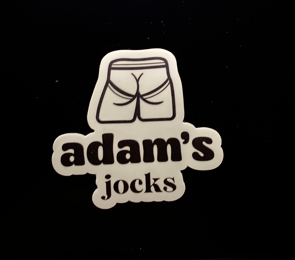 Thumbnail: Adam's Jocks Logo - Sticker