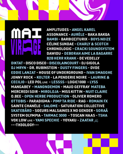 VIRAGE23 programmation mois mai