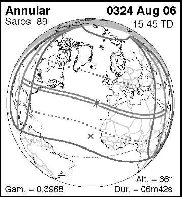 Solar Eclipse 324 AD