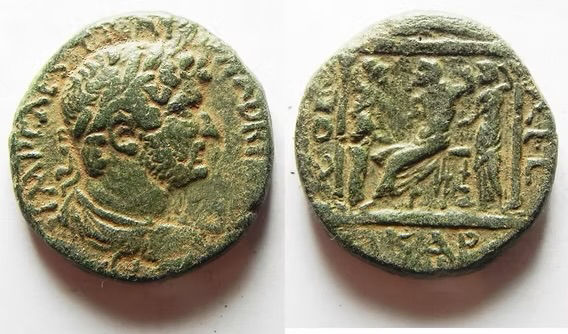 Roman propaganda coins of Aelia Capitolina, the Temple Mount and Church of the Holy Sepulcher