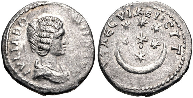 Julia Domna, Solar Eclipse of 197 AD