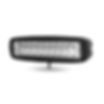 6" RECTANGLE 'STROBE SERIES' SPOT LED WORK LAMP WITH AMBER STROBE