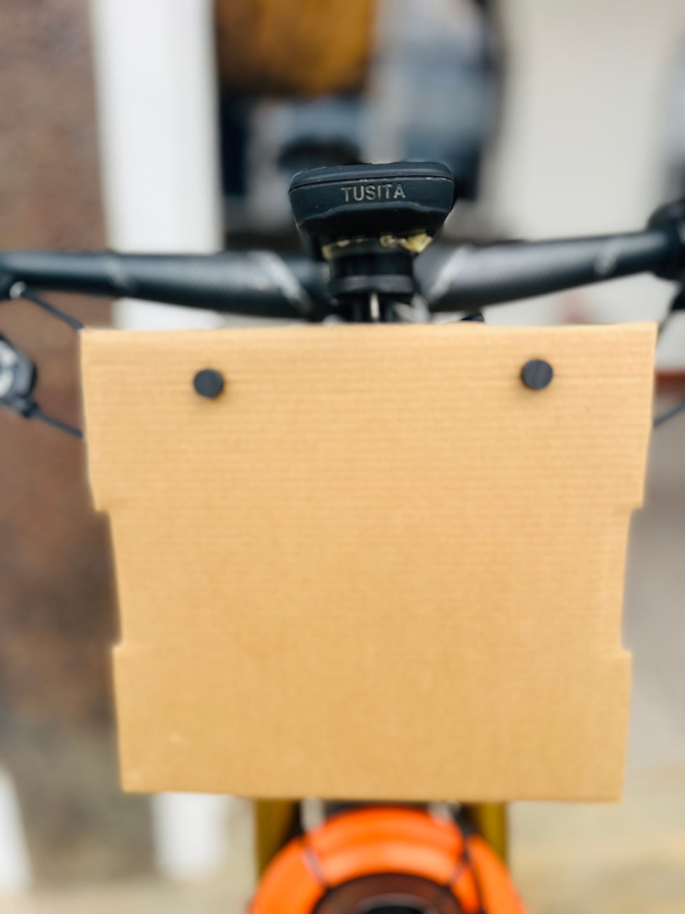 Miniatura: Porta número para bicicleta