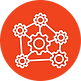 interconnected networks vector