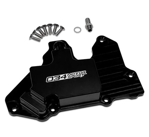 Image of 034Motorsport Stage 2 Billet Valve Cover Breather Audi A3 8V, VW Golf 7 GTI
