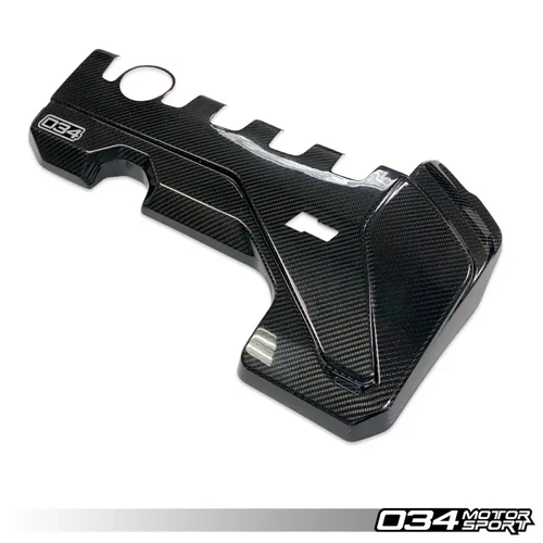 Image of 034 Motorsport Carbon Fiber Engine Cover, Audi RS3 8V / TTRS 8S