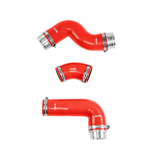 Image of Alpha Competition Intercooler Silicone Hose Kit Audi S3 8P, VW Golf 6 R, 5 GTI
