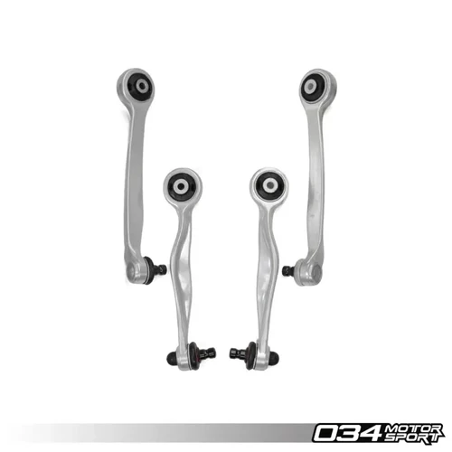 Image of 034 Motorsport Control Arm Kit, Uppers Only Audi A4/S4/RS4 B5, A6/S6 C5
