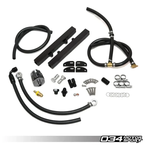 Image of 034 Motorsport Complete Fuel Rail Kit Drop-In Audi S4/RS4 B5