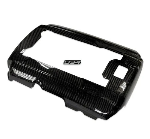Image of 034Motorsport Carbon Fiber Engine Cover Audi A3 8V, VW Golf 7R/GTI