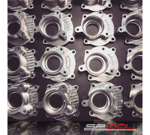 Image of Spool HELIX Overdrive billet Aluminum vac cover mounting plates BMW N54/N55