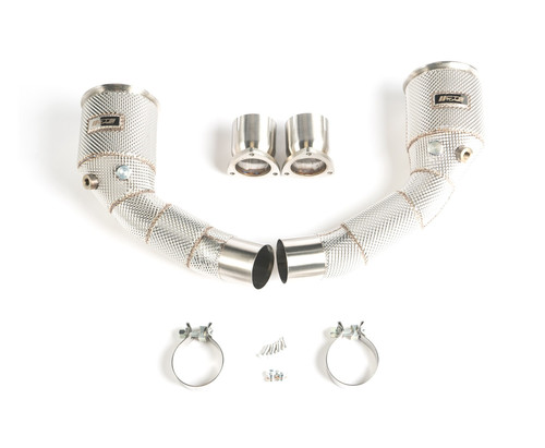 Image of CTS Turbo Downpipe Decat AUDI RS6/RS7 C8