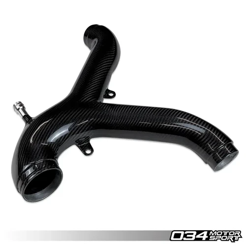 Image of 034 Motorsport Carbon Fiber Y-Pipe Audi S4/RS4 B5