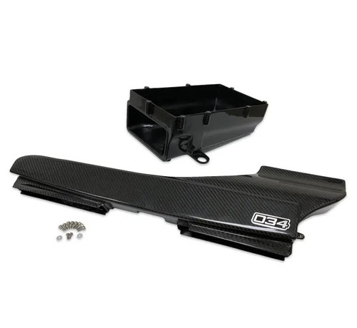 Image of 034 Motorsport Carbon Fiber Lower Intake Box and Fresh Air Duct Audi RS3 8.5V