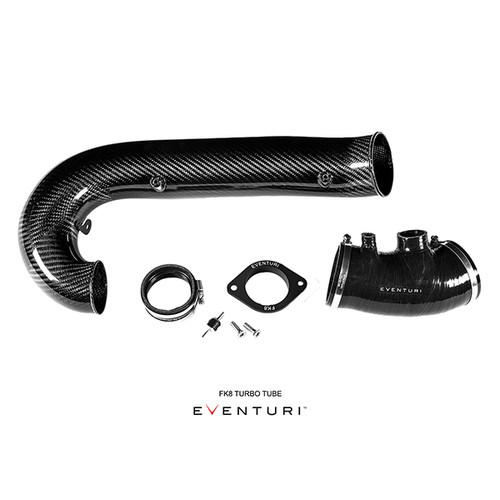 Eventuri Carbon Fiber Turbo Inlet Tube Honda Civic Type R FK8