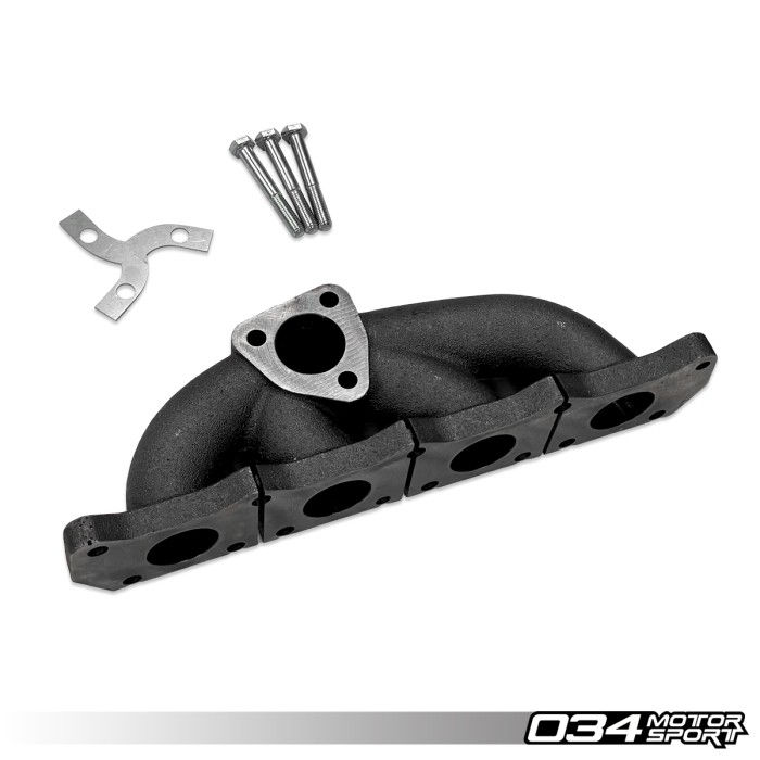 034 Motorsport Exhaust Manifold, High Flow Stock Fit, Transverse Audi TT 8N 1.8T