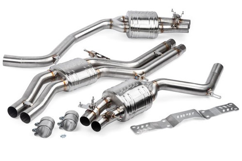 Image of APR - Catback + Center Muffler - Audi RS6 / RS7 C7 4.0 TFSI