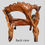 Thumbnail: Crafted Teakwood Double Chairs/ Bench Timeless Style for Any Space!