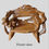 Thumbnail: Handmade for a Touch of Natural Teakwood Double Chairs/ Bench, Skillfully handcr