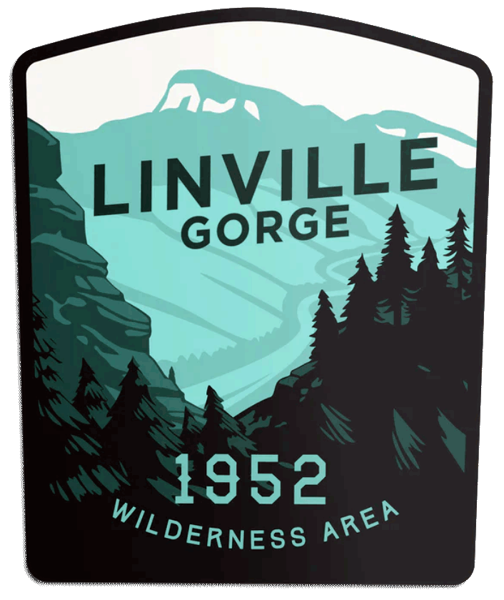 Linville Gorge Wilderness Area Sign