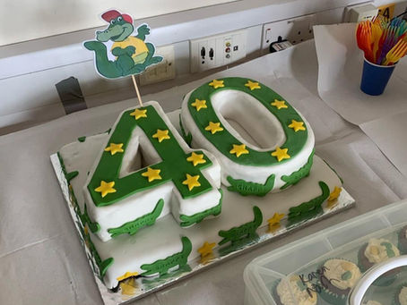 40th birthday cake