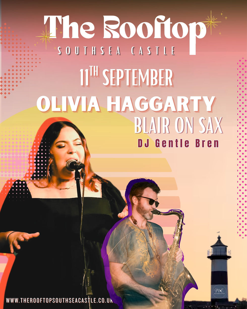 OLIVIA HAGGARTY + BLAIR ON SAX