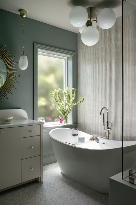 Luxury bathroom design  Dallas