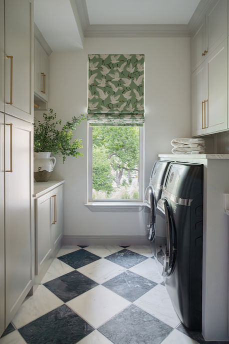 Functional Laundry Room Design - Southlake, Texas