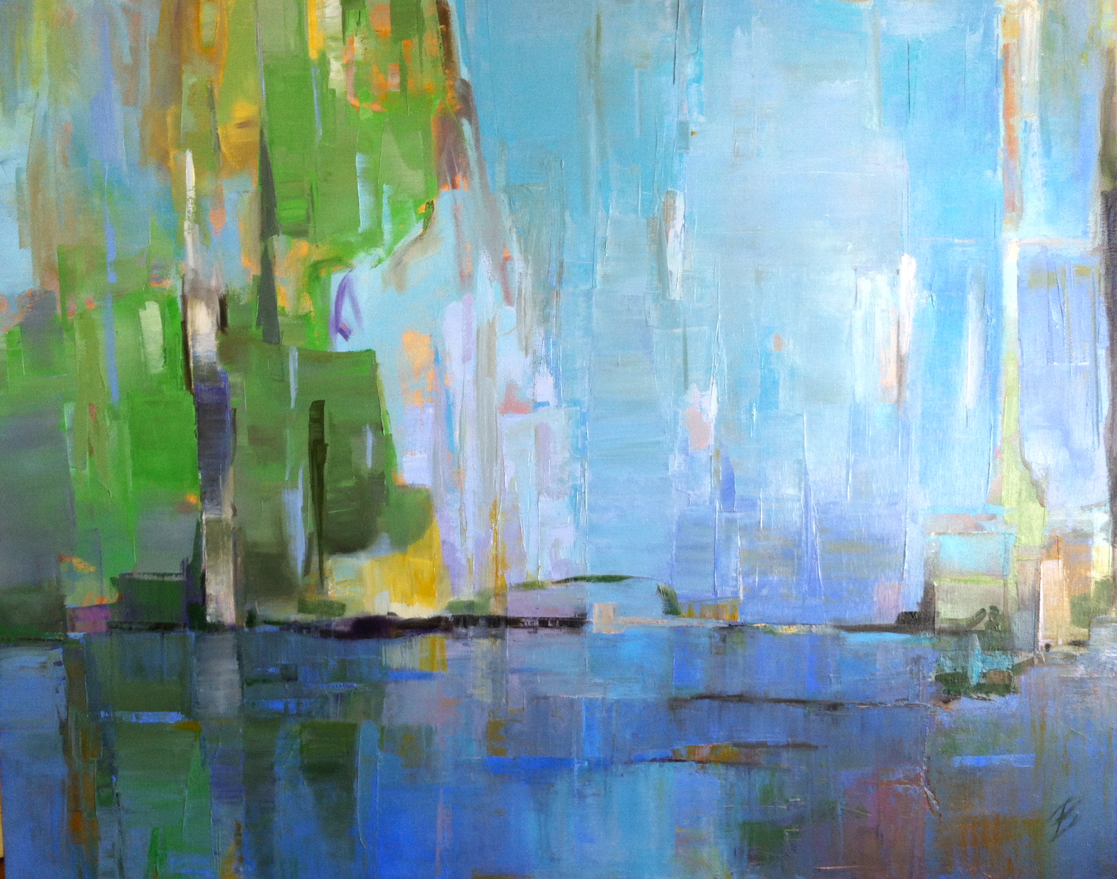 Tranquil Blue I
