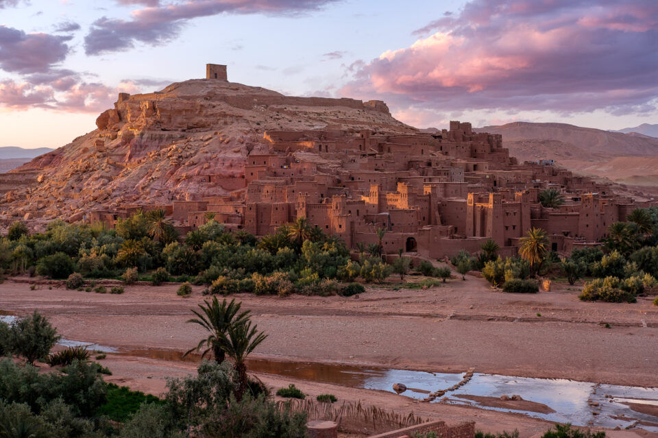 Ait Benhaddou at Sunset