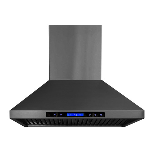 Wall Mount BLACK Stainless Steel Range Hood RXNW52BK30 ROXON Inc.