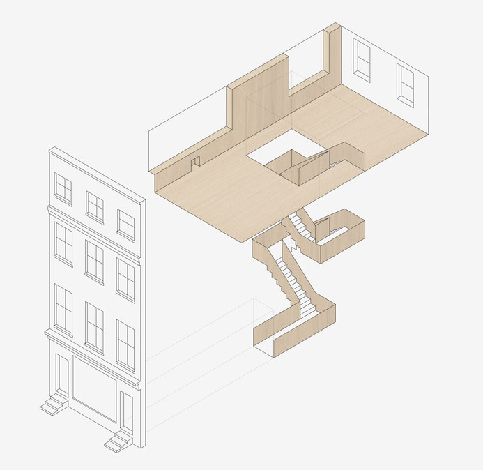 Decent Goodfellow Architects - Lamb's Conduit Street Drawing