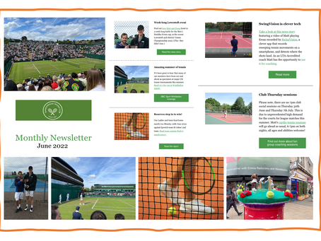 Members' newsletter and WhatsApp group